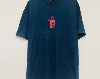 Vintage Y2K Oakley “ Factory Pilot Issue T-Shirt / Streetwear / Skate Surf / Outdoor / Wild Life / Logo / Navy / XL