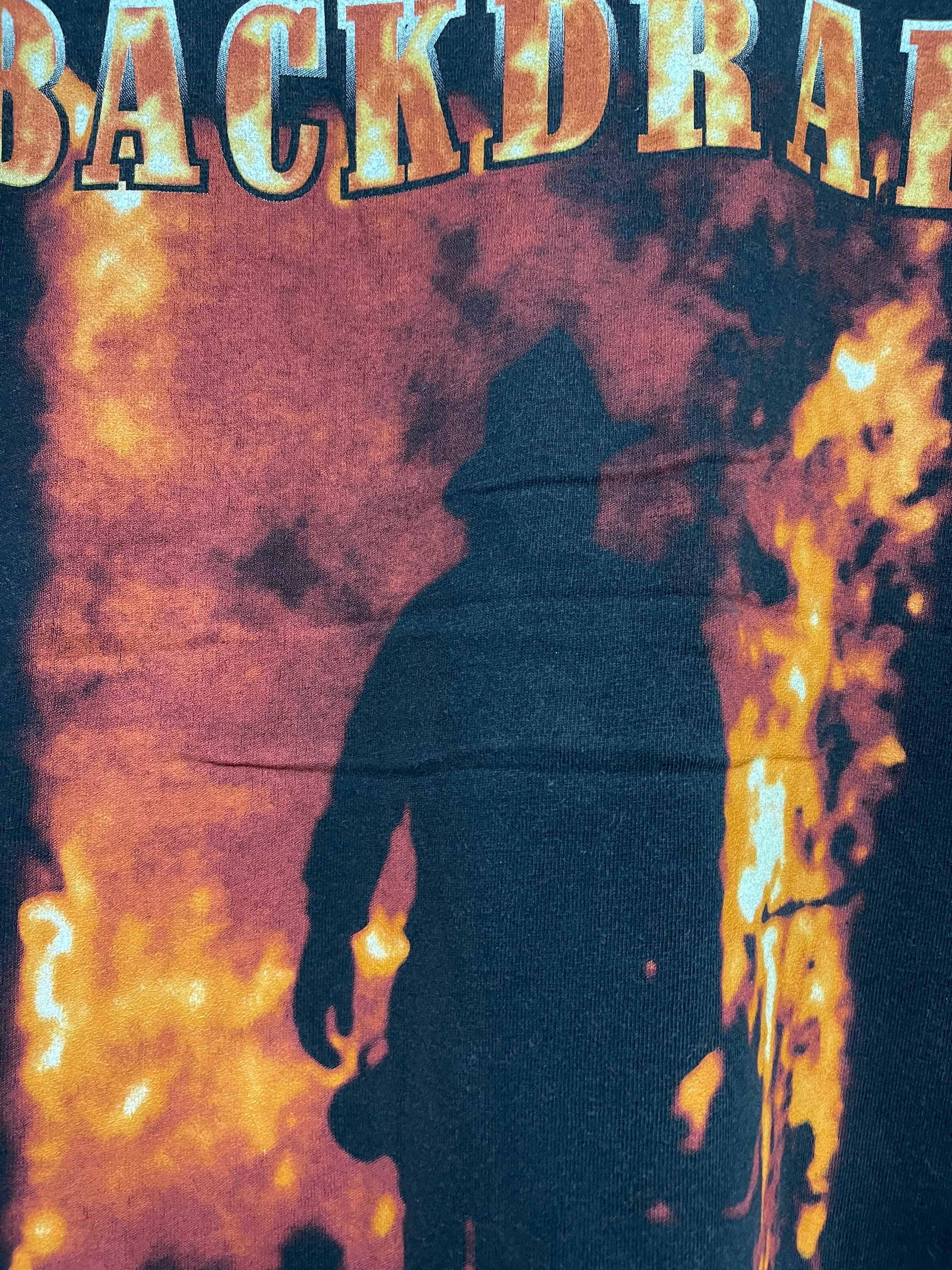 Vintage 90’s Backdraft 1998 Film T-shirt / Movie / Streetwear / Rare ...
