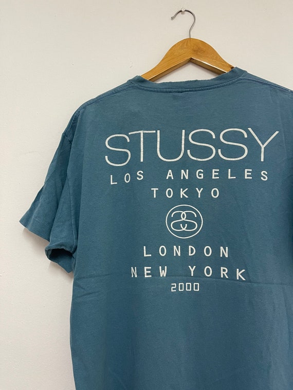 Vintage Stussy Ready,Steady,Go!! Graphic T Shirt - L – Jak of