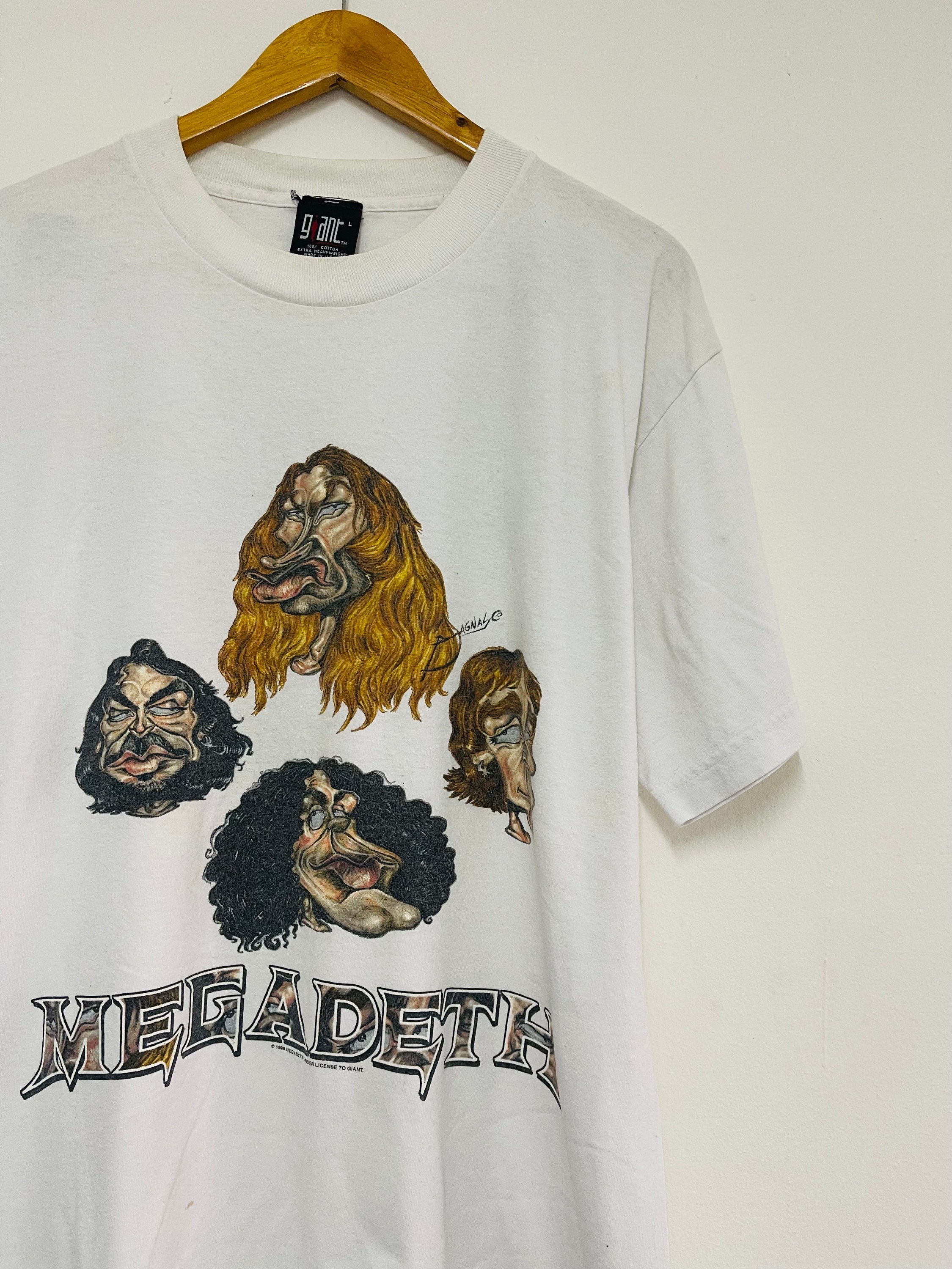 ヴィンテージ 90年代 メガデス 1998 ツアー スペシャル アートカバー