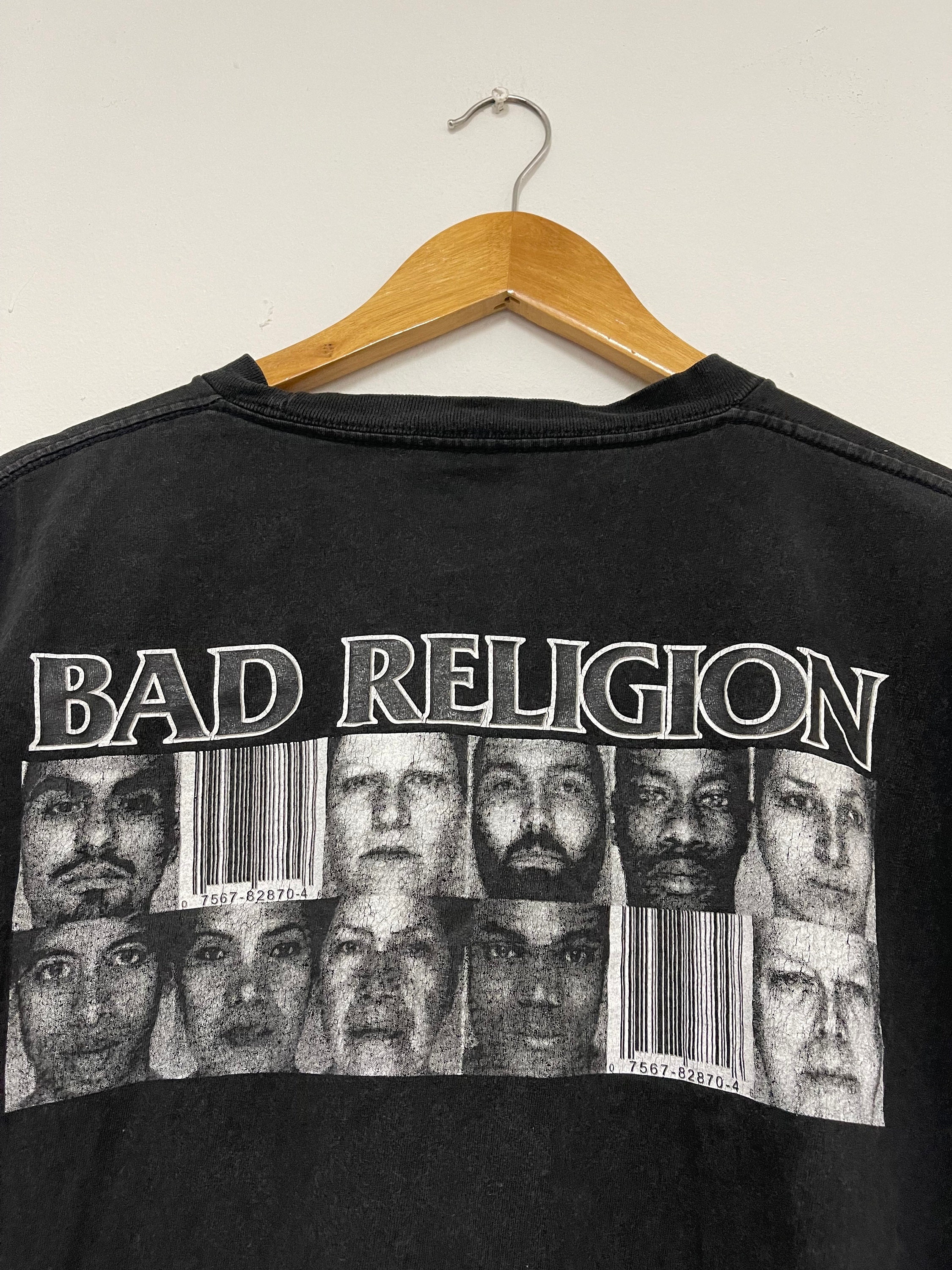Vintage 90s Bad Religion “ the Gray Race 1996 Punk T-shirt Vintage 90s Bad Religion “ the Gray Race 1996 Punk T-shirt