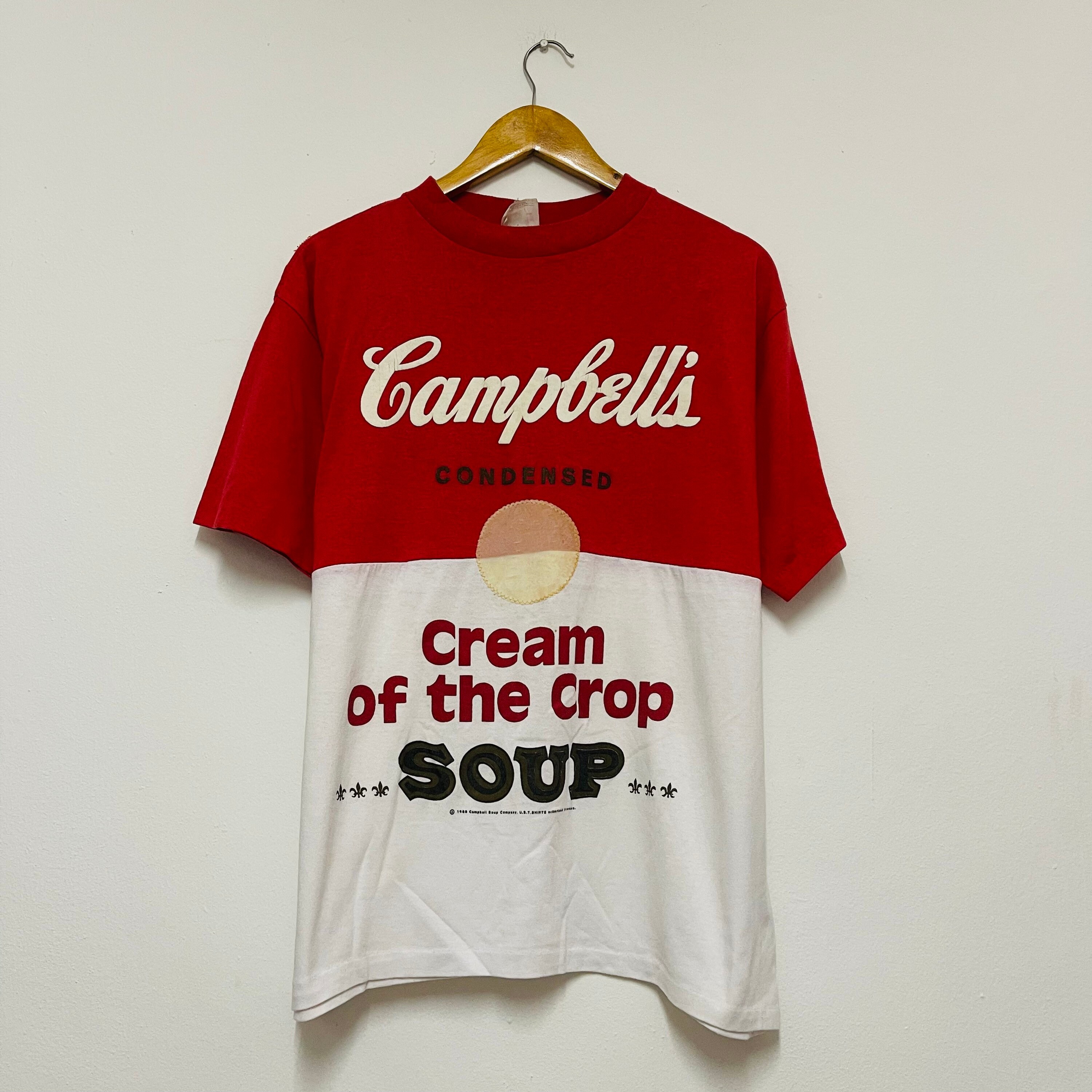 売れ筋アイテムラン 1988 Promo Soup Campbell's 80s Vintage T-shirt Inspired / トップス