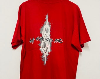 Vintage 90s Slipknot Band : Slipknot Album 1999 T-shirt / Nu