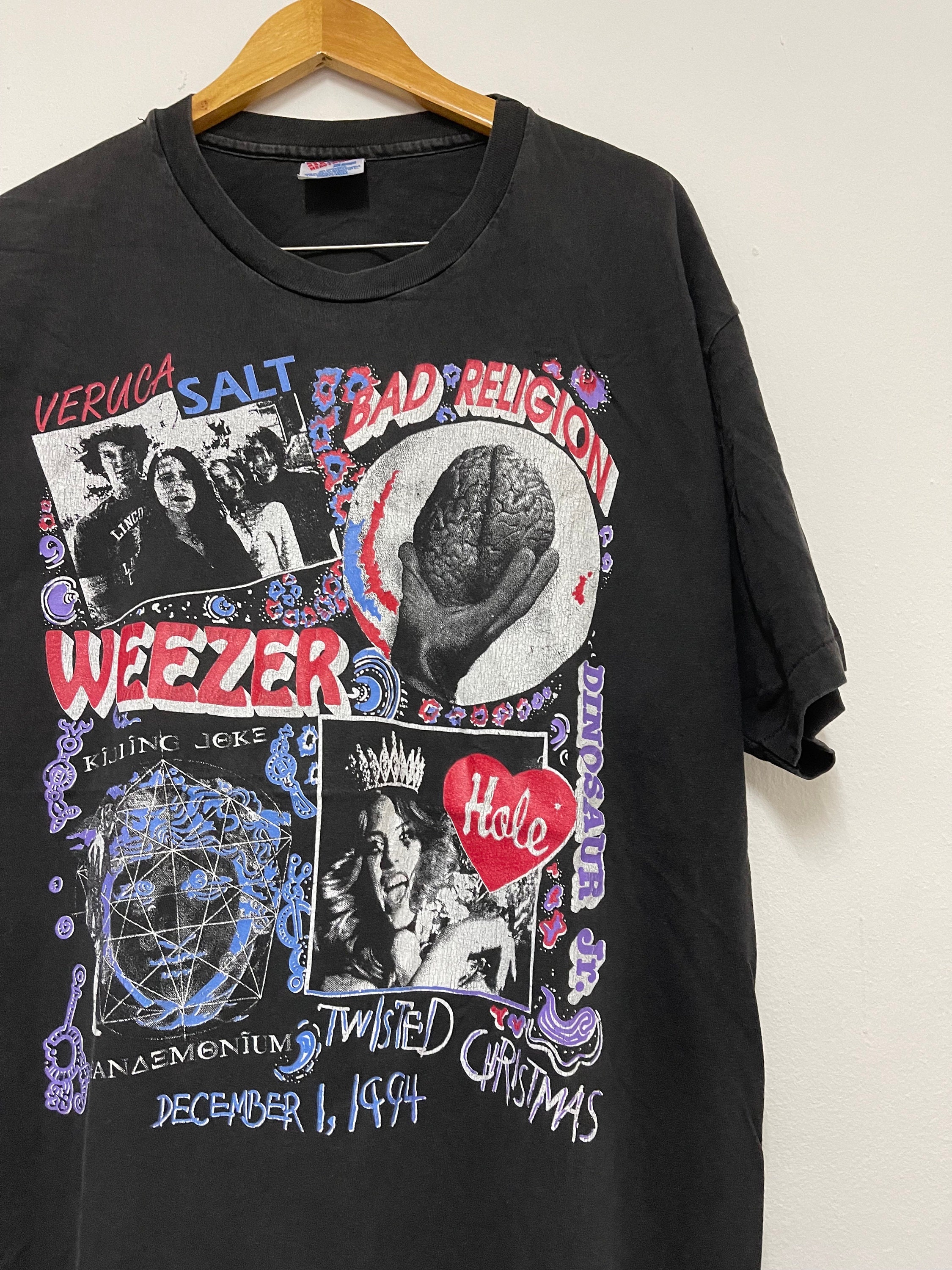 Vintage 90s Twisted Christmas 1994 “ Hole Dinosour Jr Rock T Vintage 90s Twisted Christmas 1994 “ Hole Dinosour Jr Rock T