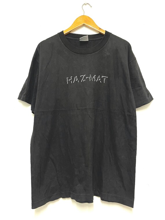 Vintage 90s Hazmat : Snowboarding T-shirt / Modern Streetwear 