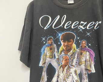 Vintage 90s Weezer “brush Your Teeth 1995 Alt Rock Tee