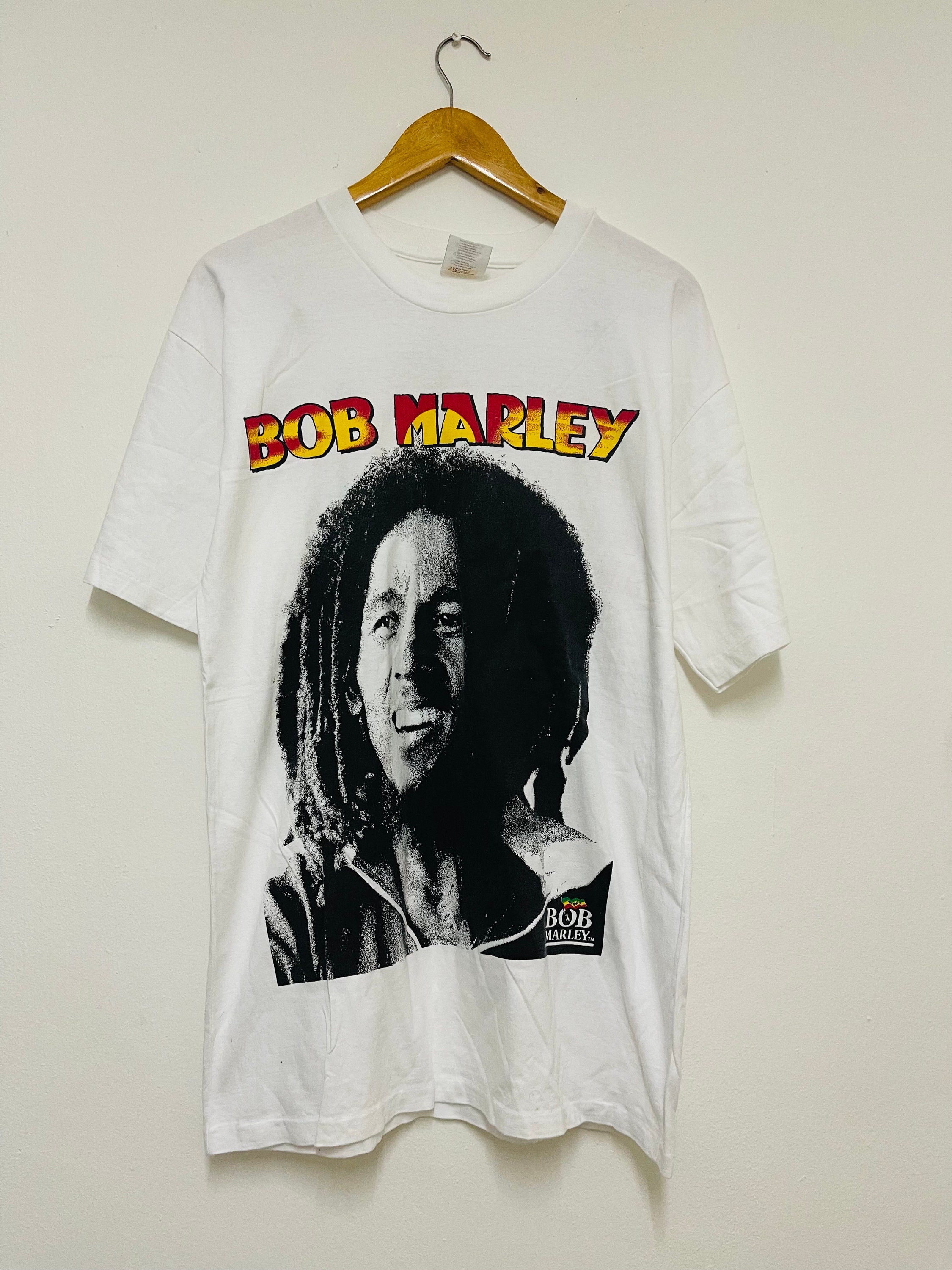 OswaldDesigner King Bob Marley T-Shirt, Portrait of Bob Marley, Classic Reggae Memorabilia