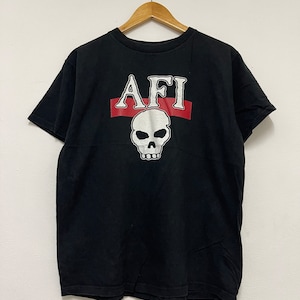 Vintage 90s AFI Band “ East Bay Hardcore 90s Band T-Shirt / Post Hxc / Screamo / Grindcore / Streetwear / Black / M