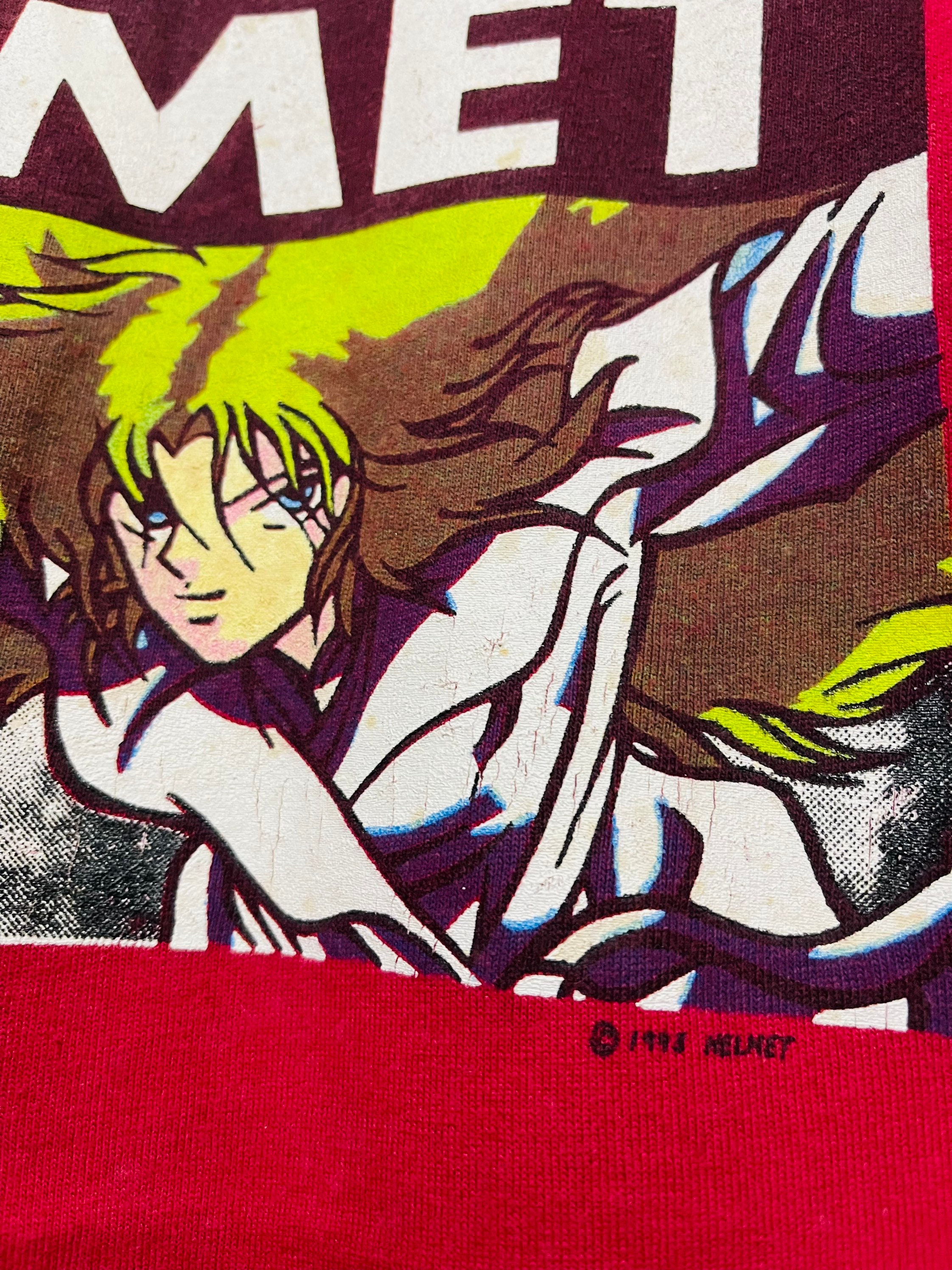 Vintage 90s Helmet 1993 “ Anime Theme Birdhouse Project