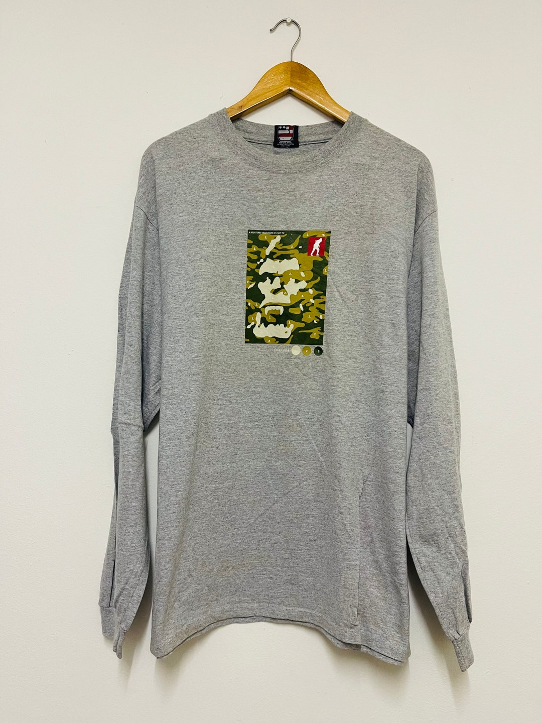 Vintage 90s Fuct Ape General Color Code Long Sleeve - Etsy