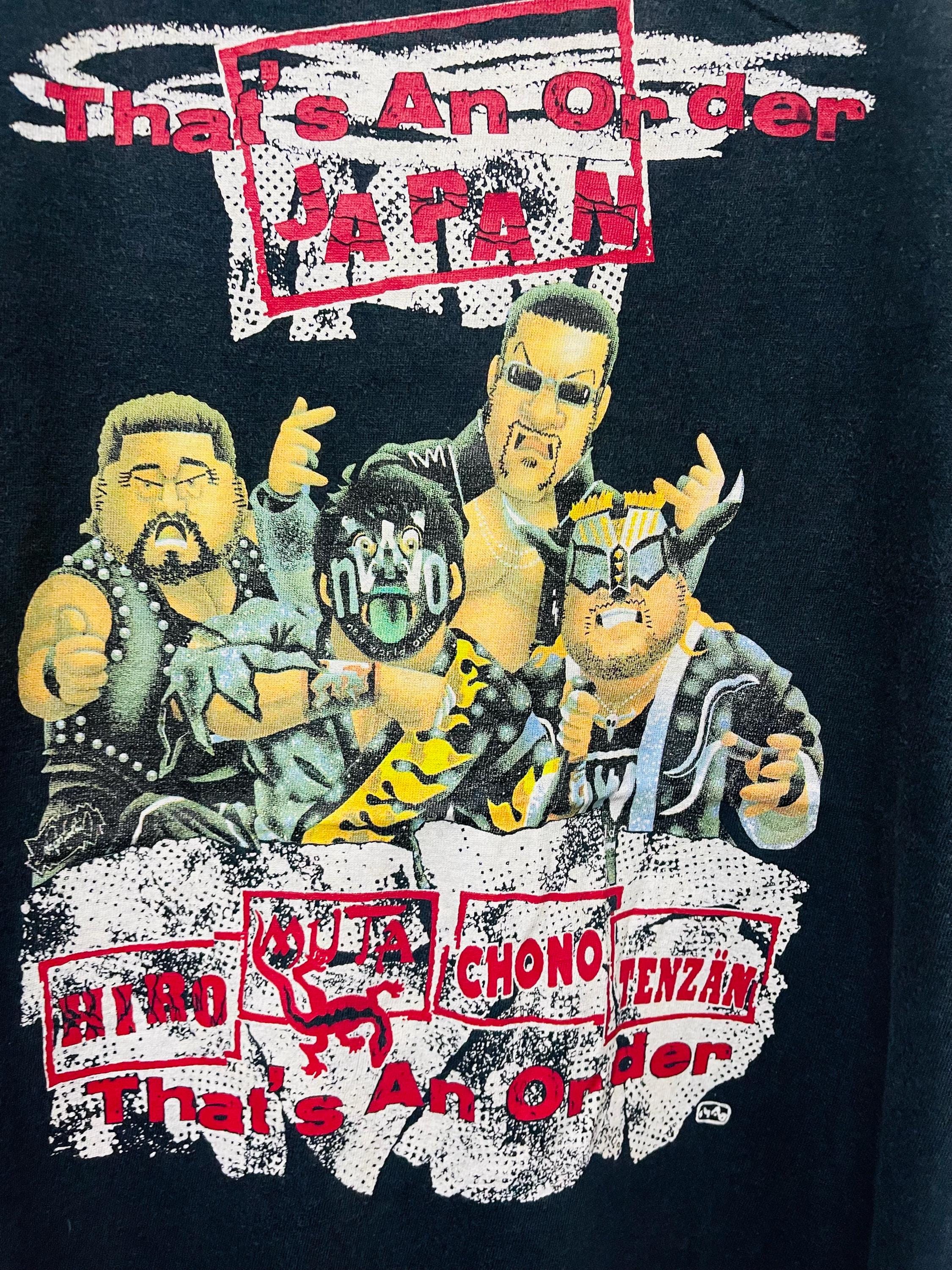 Vintage 90s Nwo Japan : Japan Pro Wrestling Sportman Celebrity T