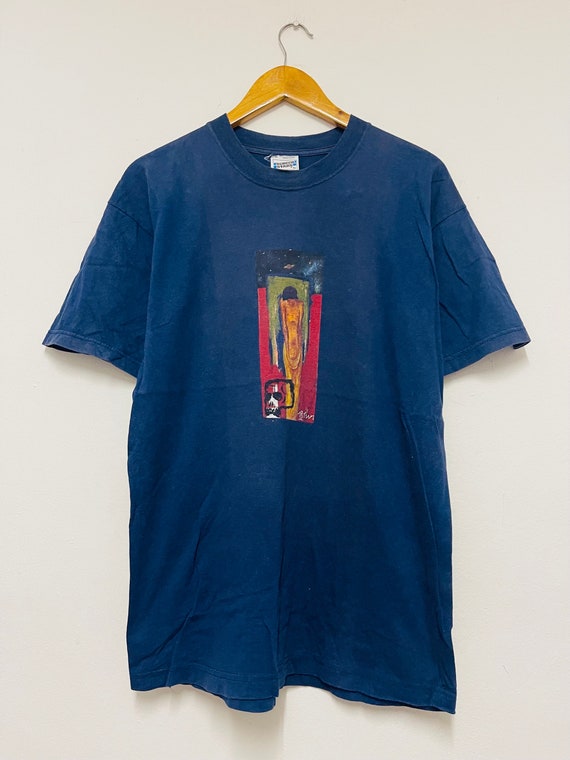Vintage 90s Blur Band : 13 Album 1999 Alt Rock T-shirt / Art
