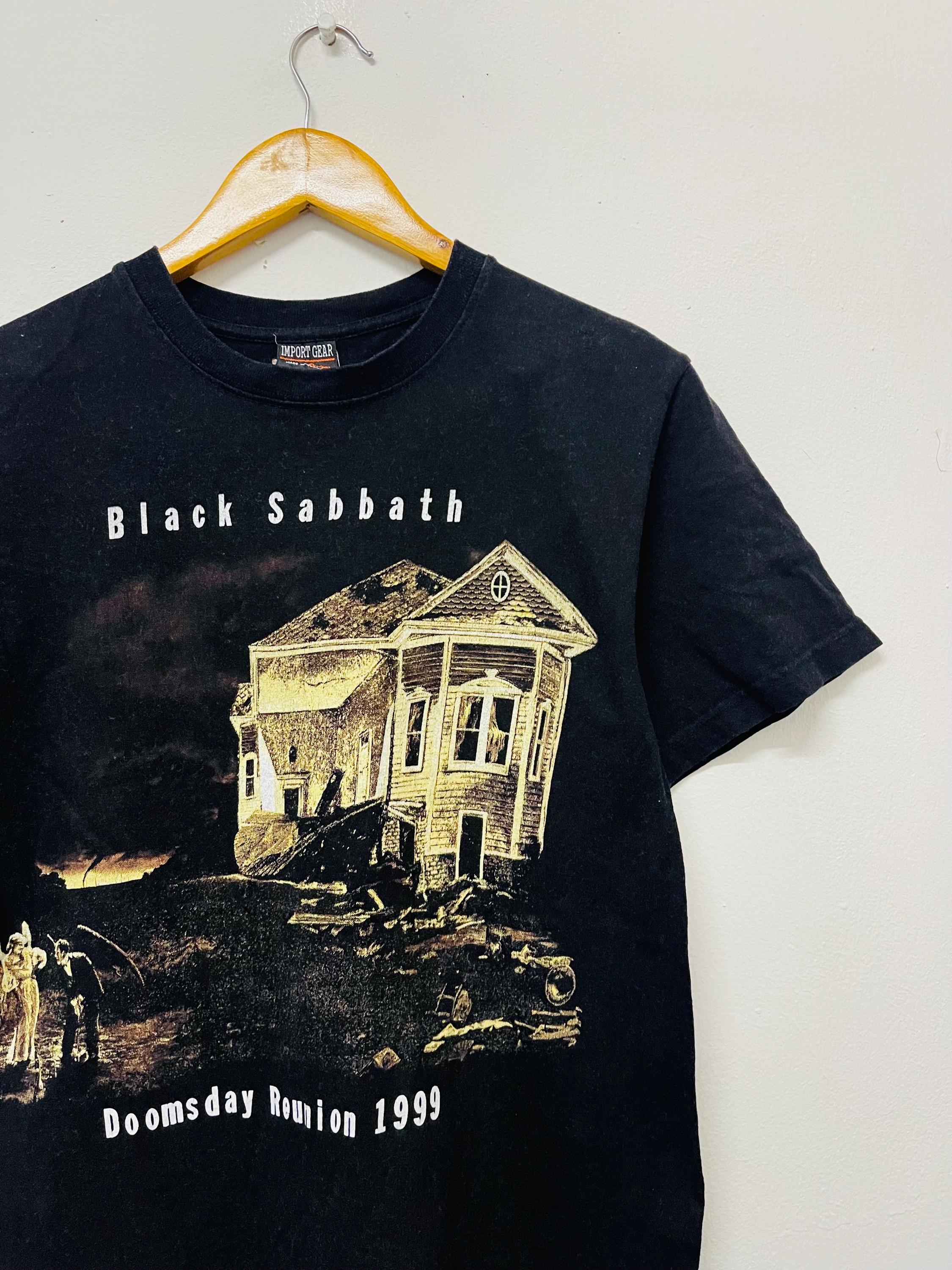 Vintage 90s Black Sabbath : Doomsday Reunion 1999 T-shirt