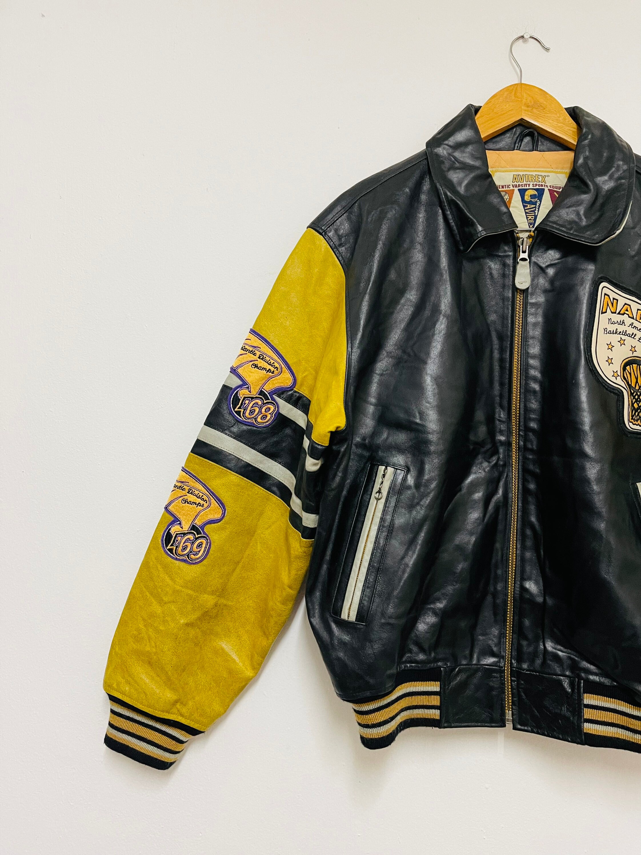 ☆極レア☆90s AVIREX GOALERS VARSITY 気軽く JACKET 