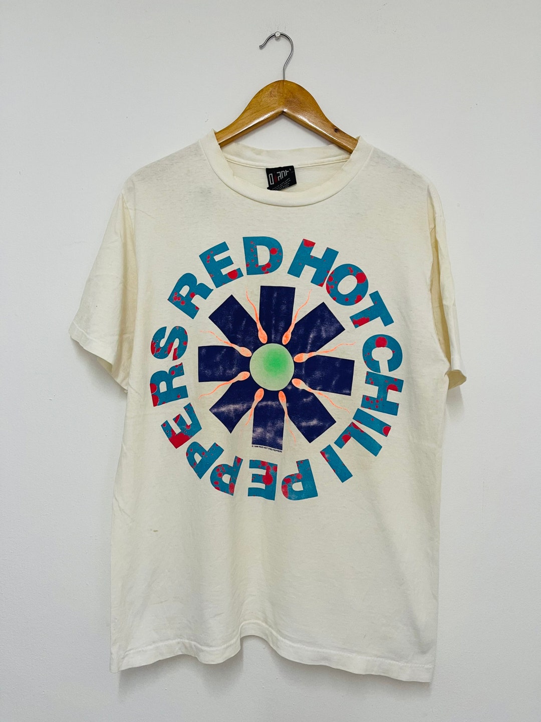 Vintage 90's Red Hot Chili Peppers “ Sperm 1990 Alt Rock T Vintage 90's Red Hot Chili Peppers “ Sperm 1990 Alt Rock T