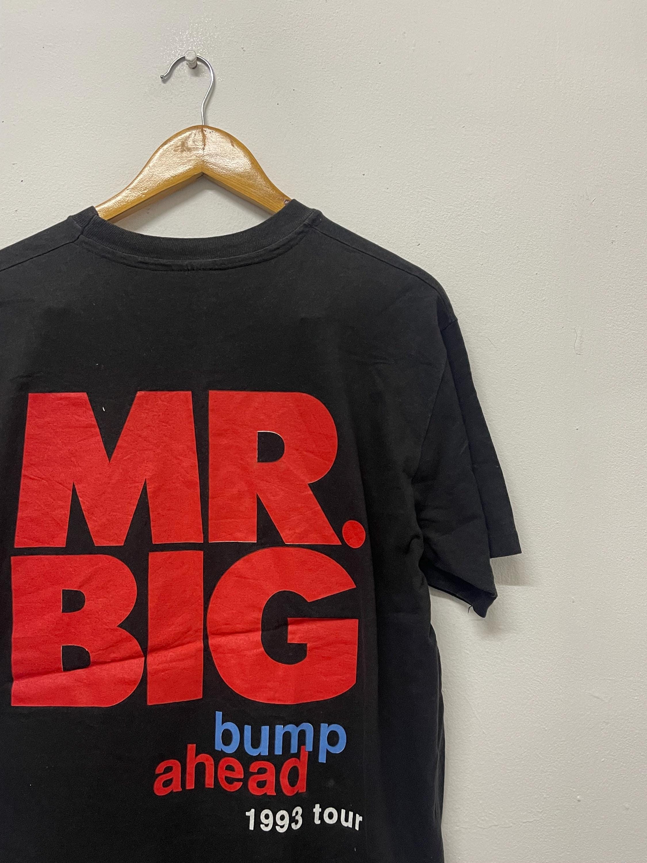 Vintage 90s Mr. Big Band : Bump Ahead 1993 Rock T-shirt / Rock 