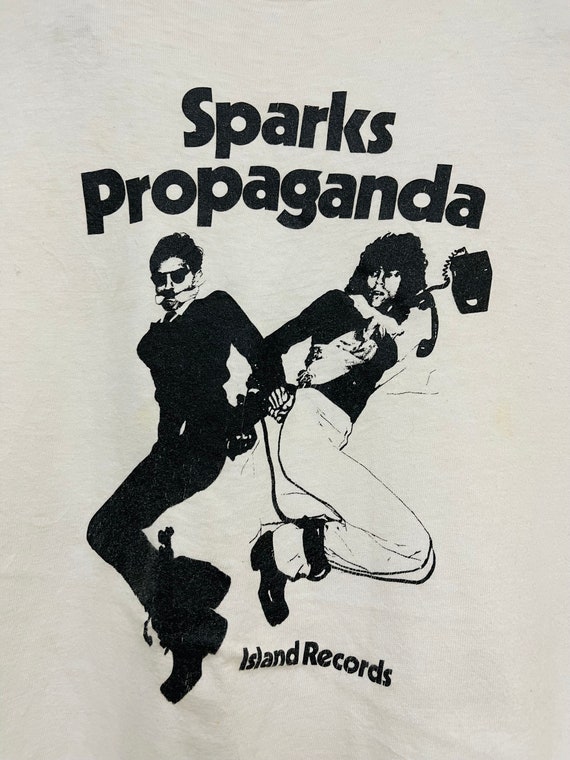Vintage 70s Sparks Band “ Propaganda 1974 Island … - image 3