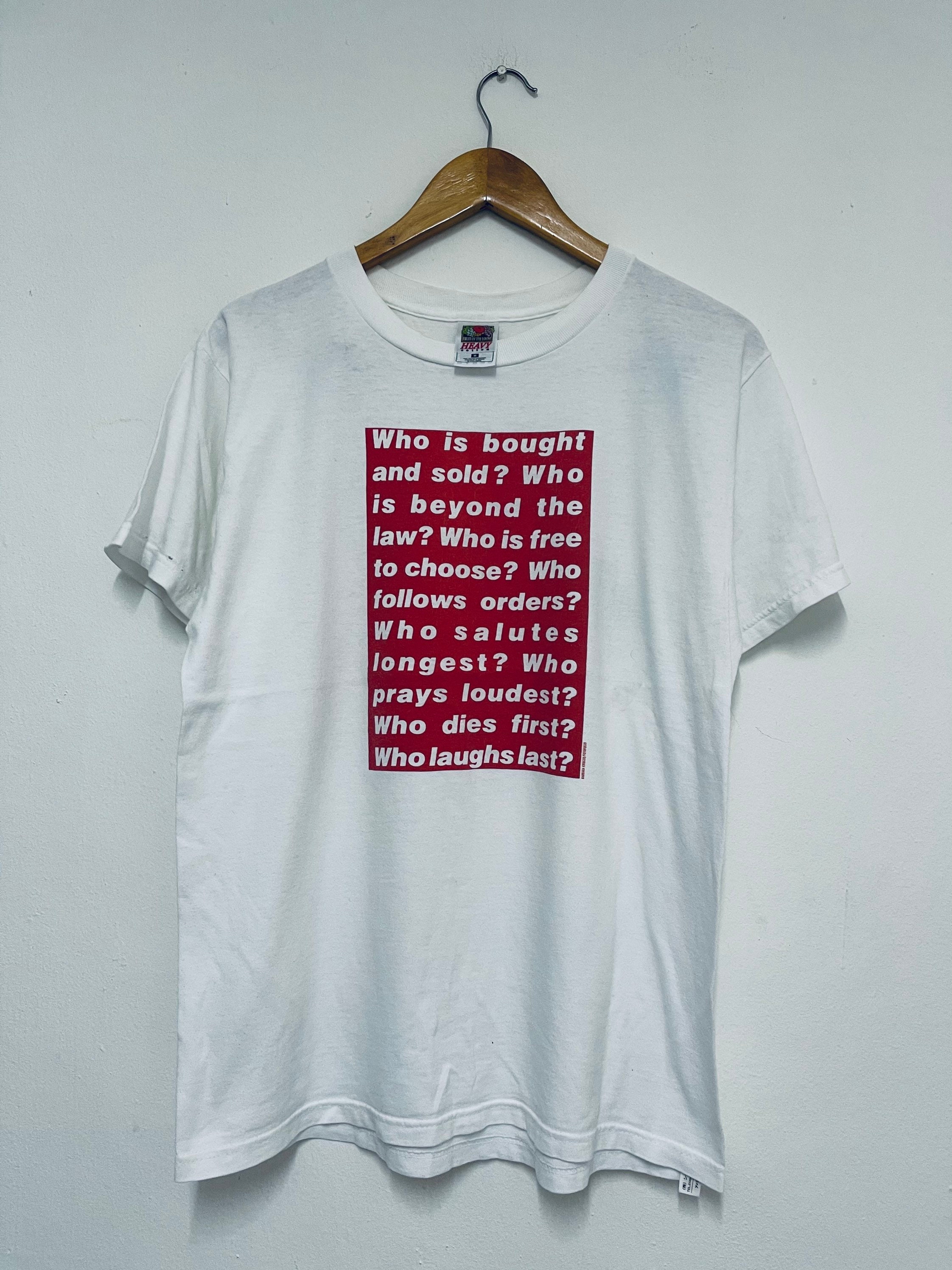 Barbara Kruger Tシャツ フォトフォリオ - メルカリ