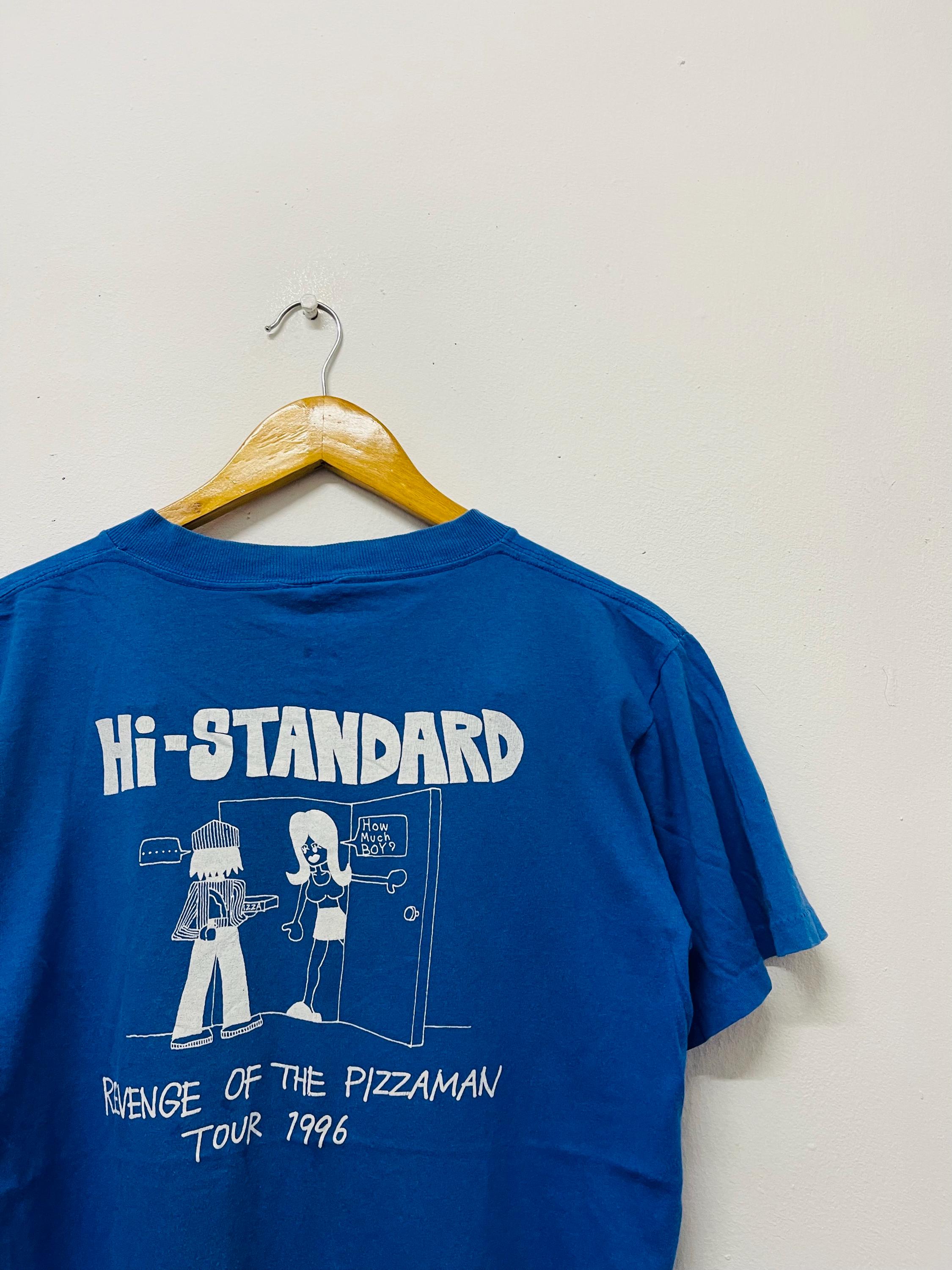 Vintage 90s Hi-standard : Revenge of the Pizzaman Tour 1996