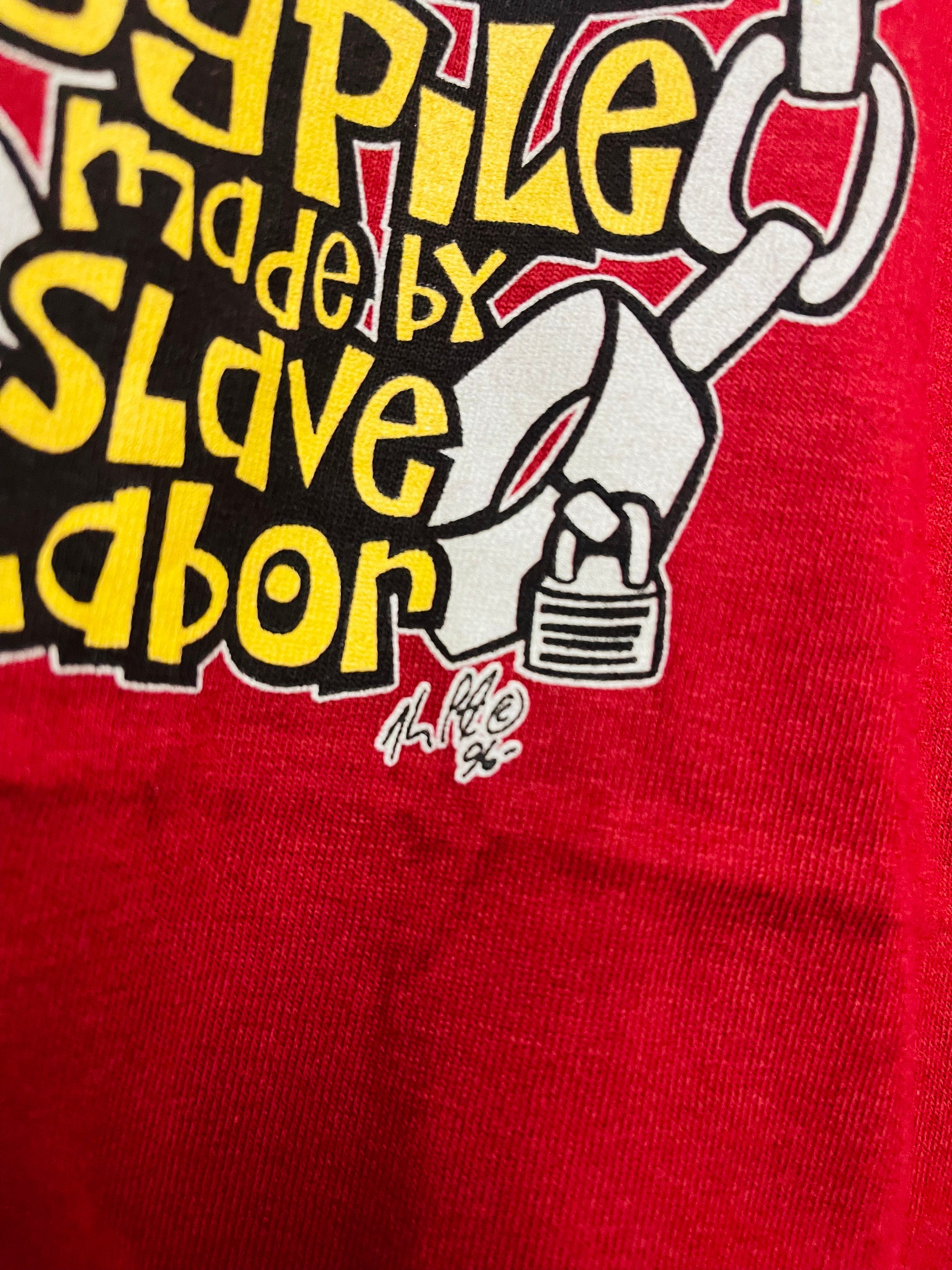 Vintage 90s Dogpile Skateboarding 1996 : Made by Slave Labor T