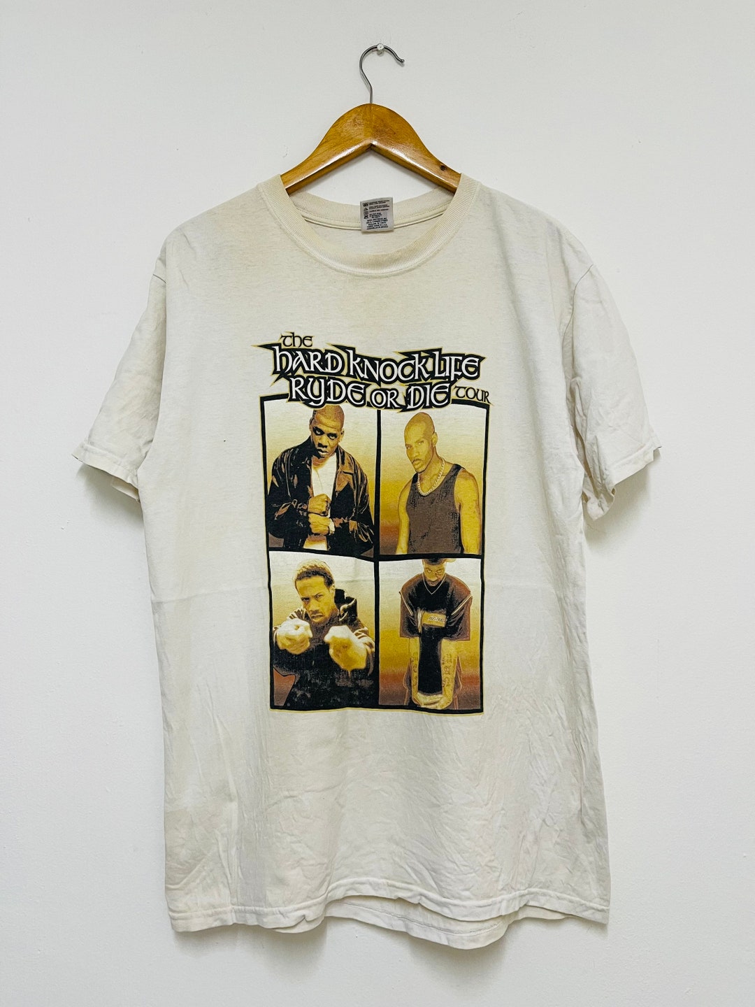 Vintage 90s Hard Knock Life Ryde or Die Party Tour Jay Z DMX