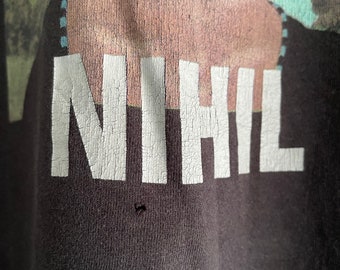 未着用KMFDM 1995年NIHIL ヴィンテージTシャツ デッドストックL 未着用KMFDM 1995年NIHIL Tシャツ デッドストックL（Rare