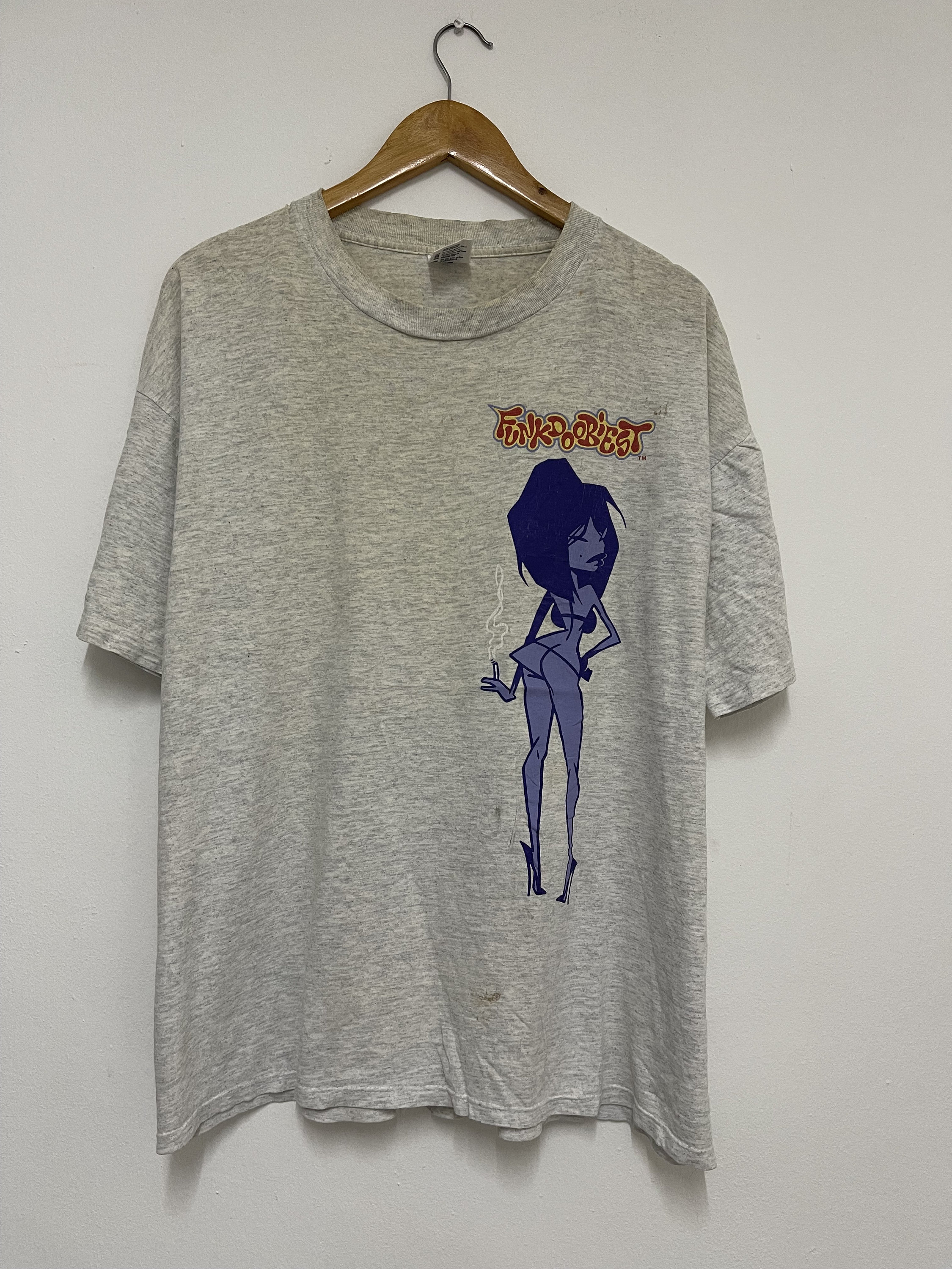 Vintage 90s Funkdoobiest “which Doobie U B 1993 Rap T-shirt / Hip 