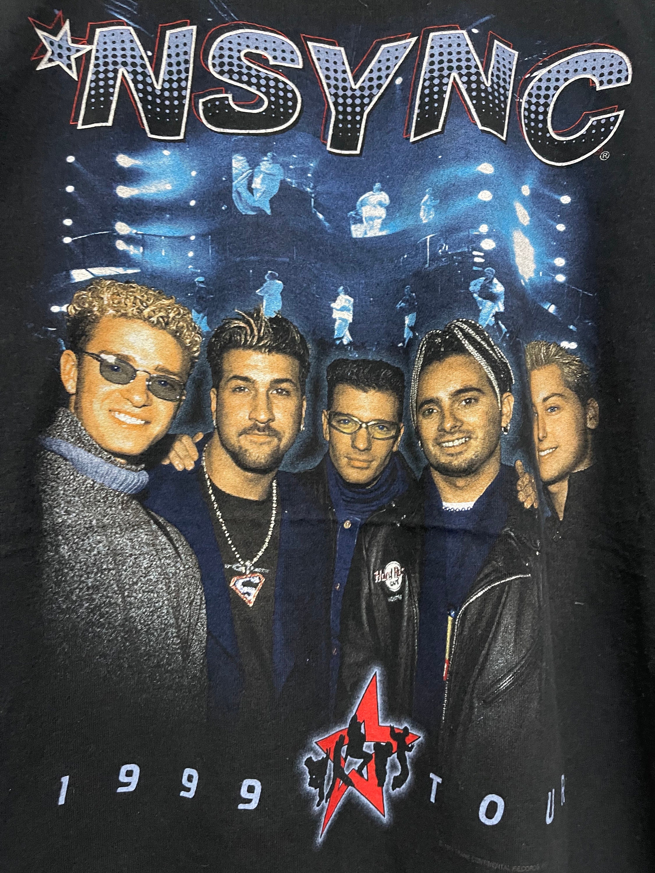 Vintage 90s Nsync : 1999 Tour Music T-shirt / Boy Group / Music / Tour ...