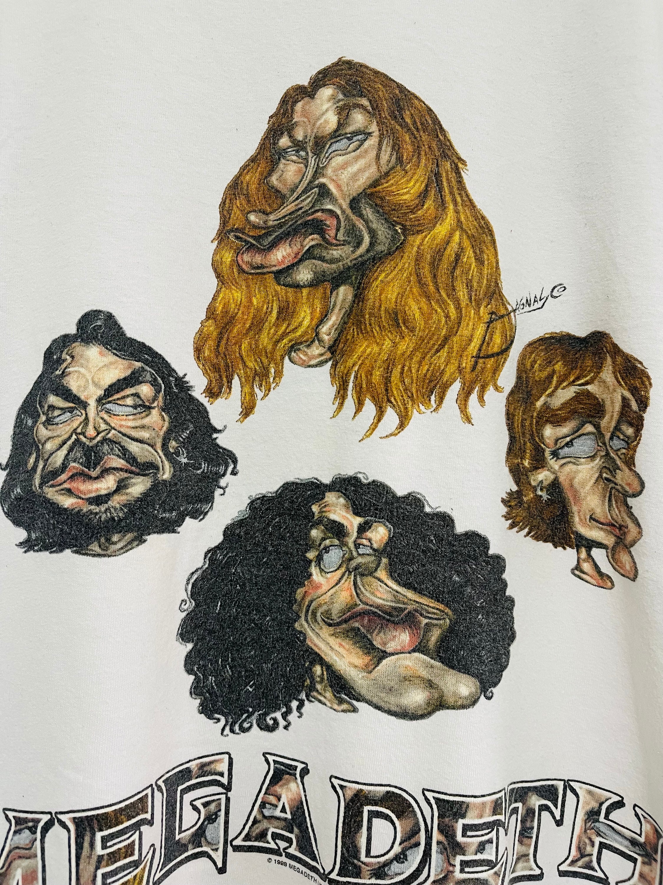 ヴィンテージ 90年代 メガデス 1998 ツアー スペシャル アートカバー
