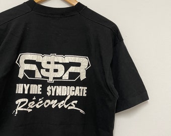 90s RHYTHM SYNDICATE USA製 Tシャツ L シンジケート 90s RHYTHM SYNDICATE USA製 Tシャツ L シンジケート