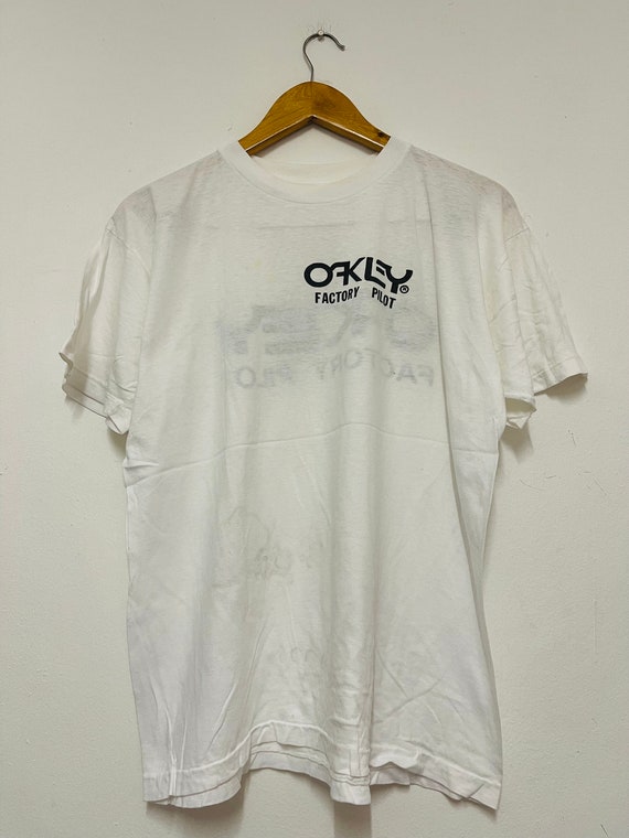 Vintage 90s Oakley Clothing : Factory Pilot T-shirt / Modern