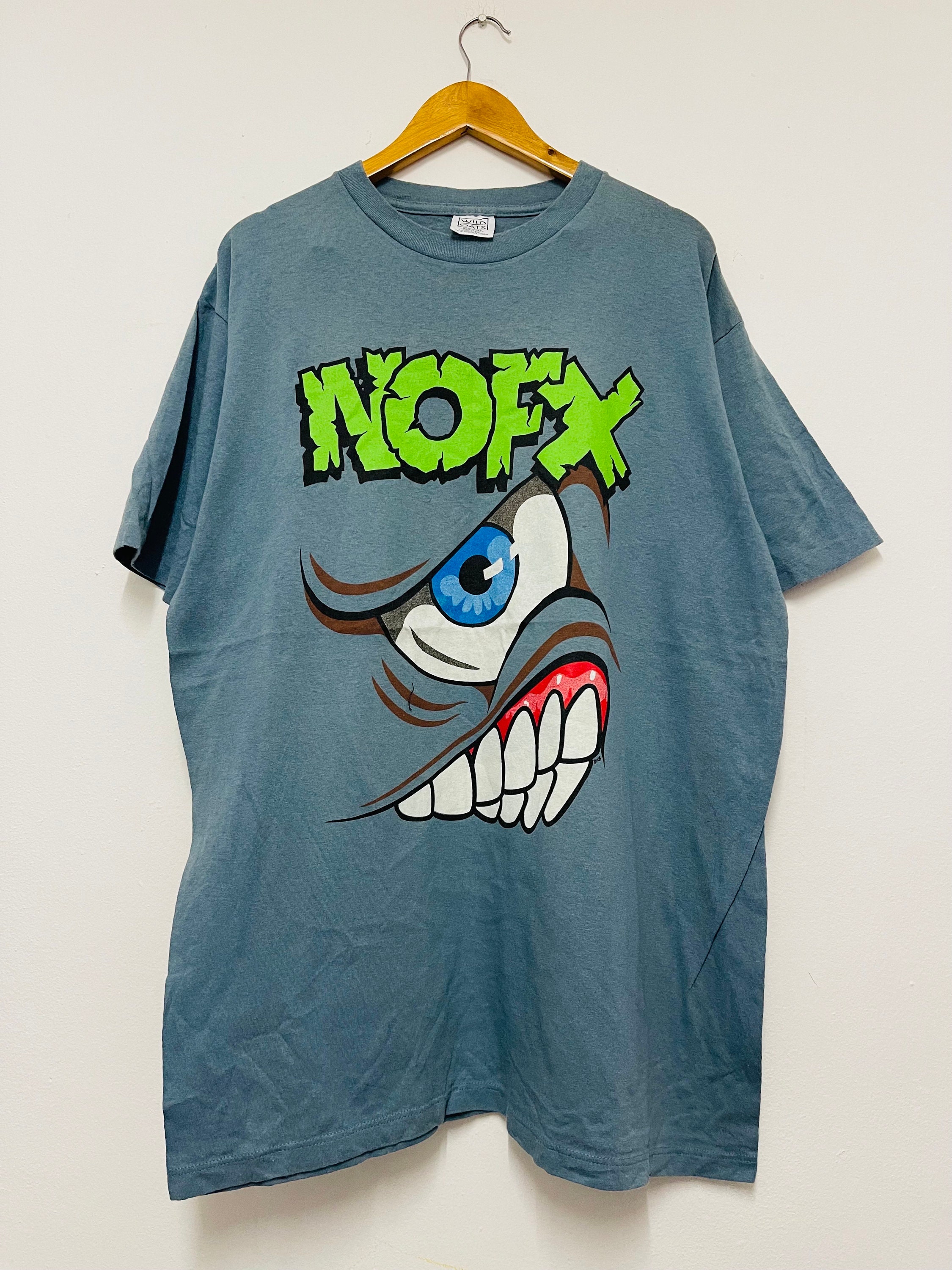 Vintage 90s Nofx Band : Monster Tour 1994 Punk Music T-shirt Vintage 90s Nofx Band : Monster Tour 1994 Punk Music T-shirt