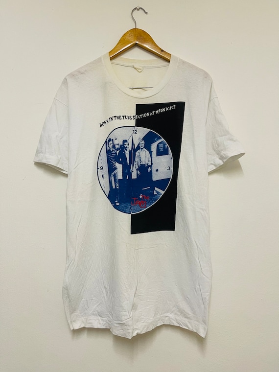 Vintage 80s the Jam : Down in the Tube Station at Midnight T