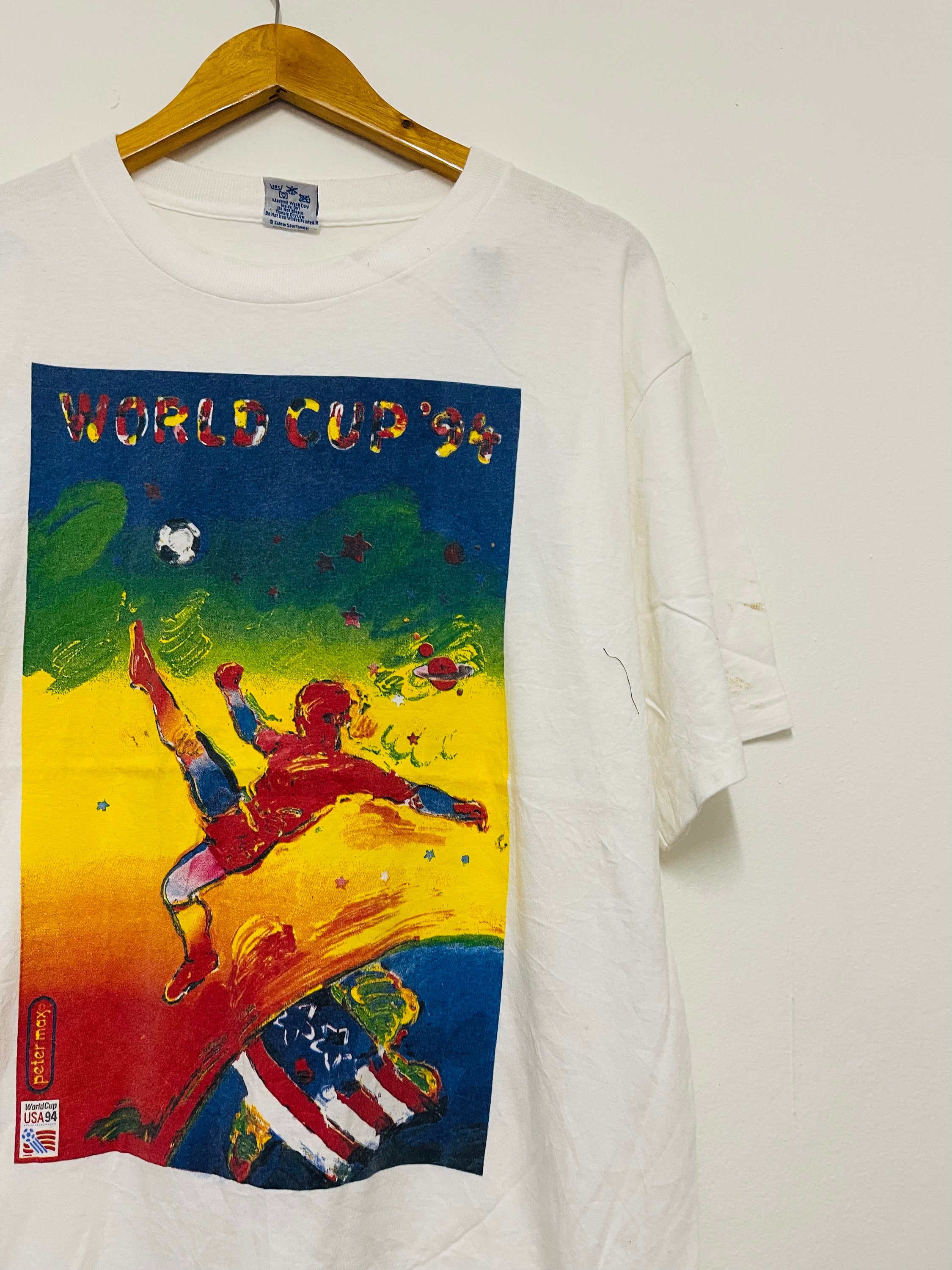 Vintage 90s Peter Max Artwork 1994 T-shirt / Pop Art / Artwork