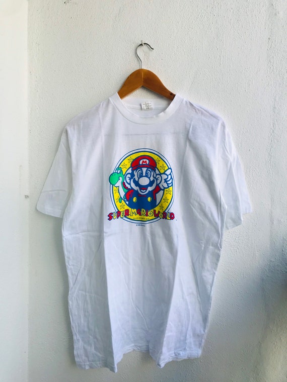 Vintage Nintendo : Super Mario 1993 Vedio Game T-Shirt | Etsy