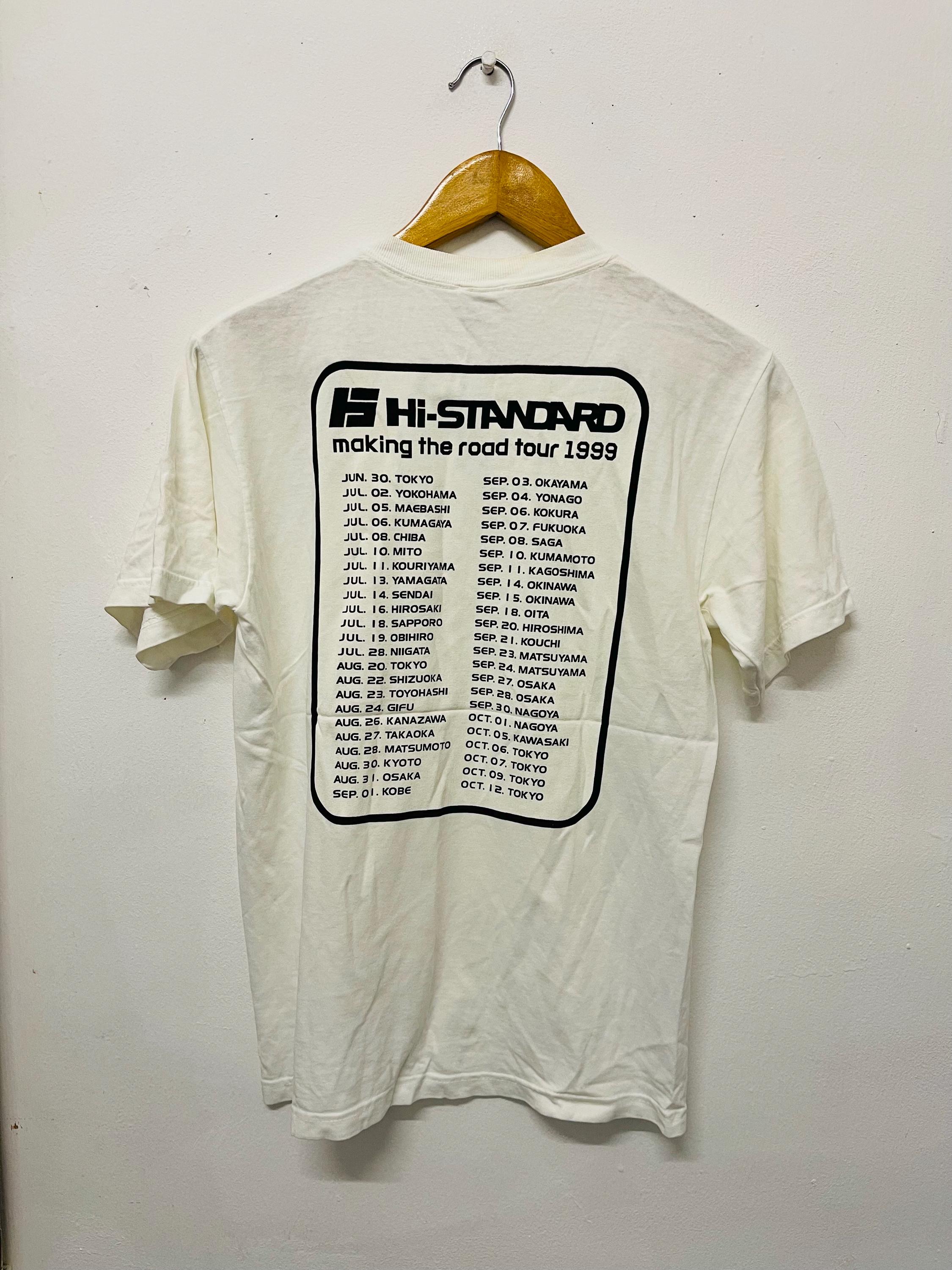 Vintage 90s Hi-standard : Making the Road Tour 1999 Band T-shirt