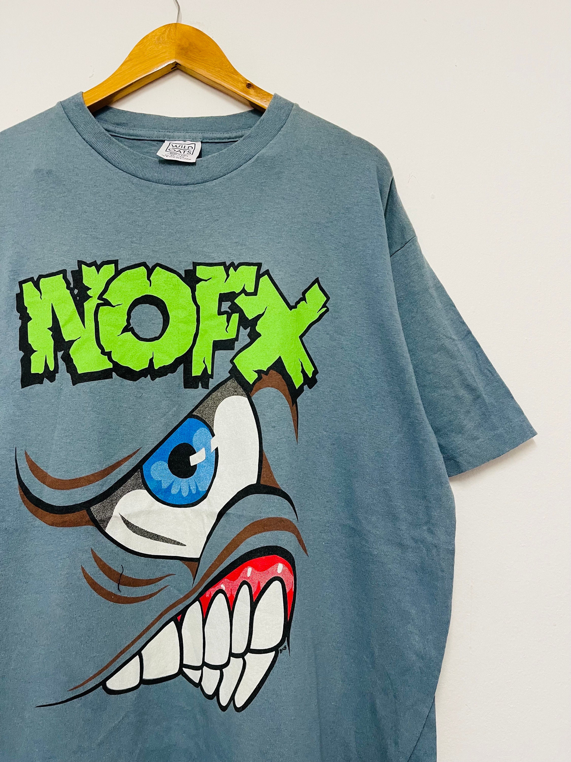 古着☆NOFX☆SHOOT☆バンドT☆ グレー Mサイズ☆2005年ツアー☆ 古着