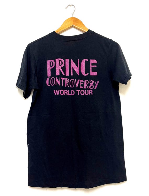 Vintage 80s Prince “ Controversy 1981 Soul R&B Solo Singer T-shirt