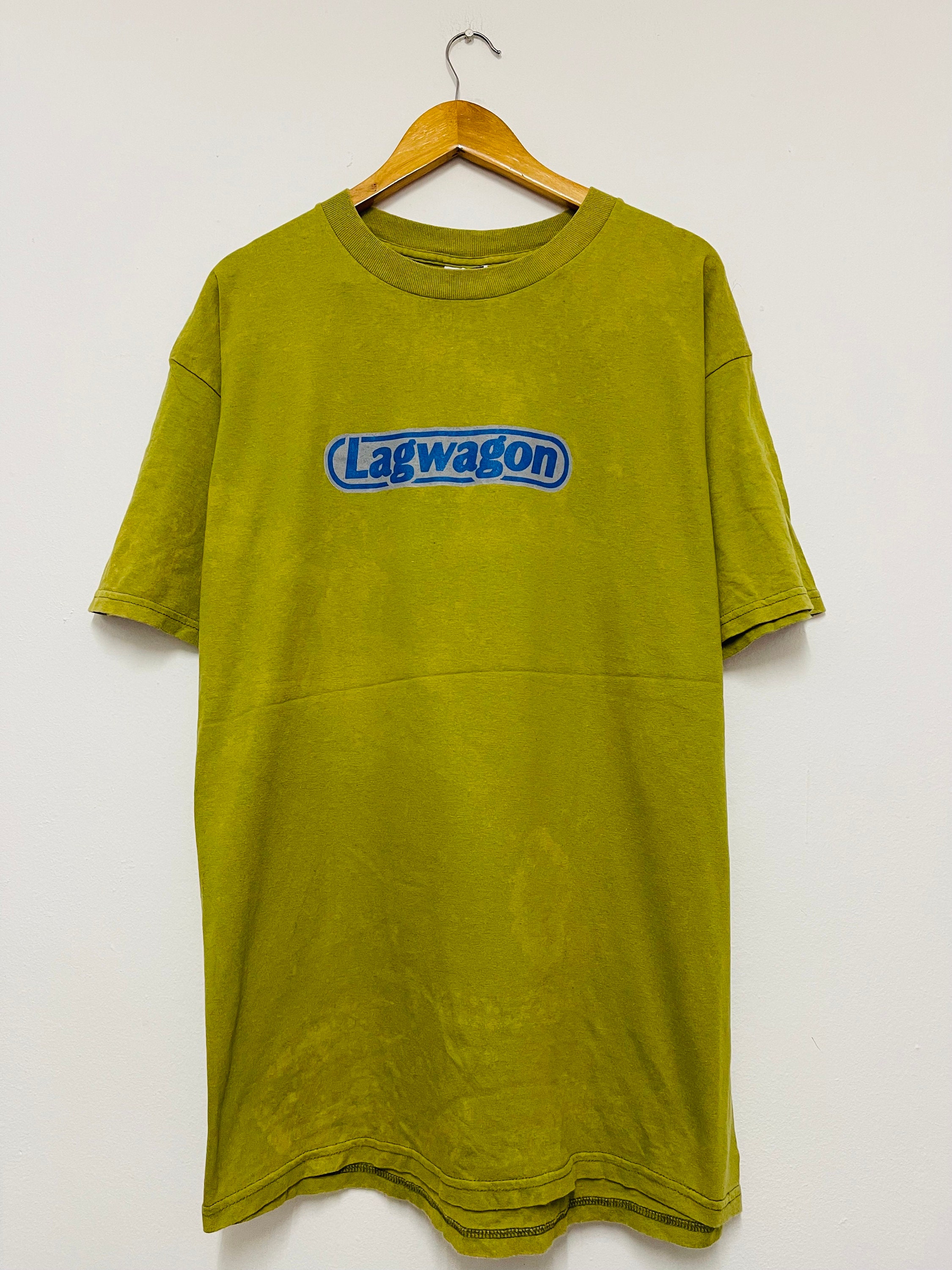 90s lagwagon Tシャツ 90s LAG-WAGON ラグワゴン Tシャツ ビンテージ サイン入り XL 90s LAG