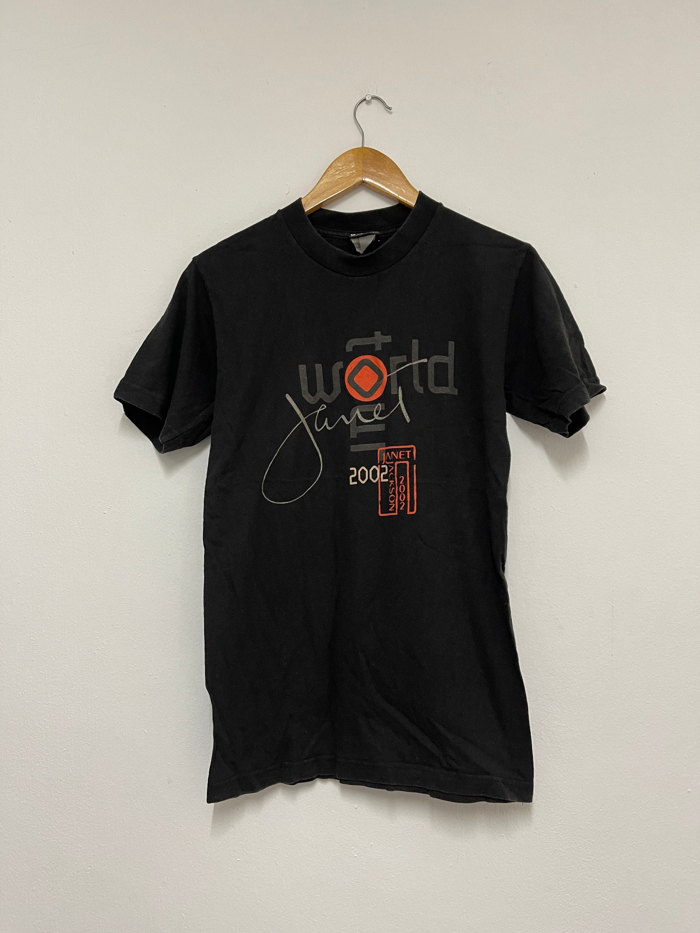 Vintage Y2K Janet Jackson World Tour 2002 T-shirt / Rnb / Soul 
