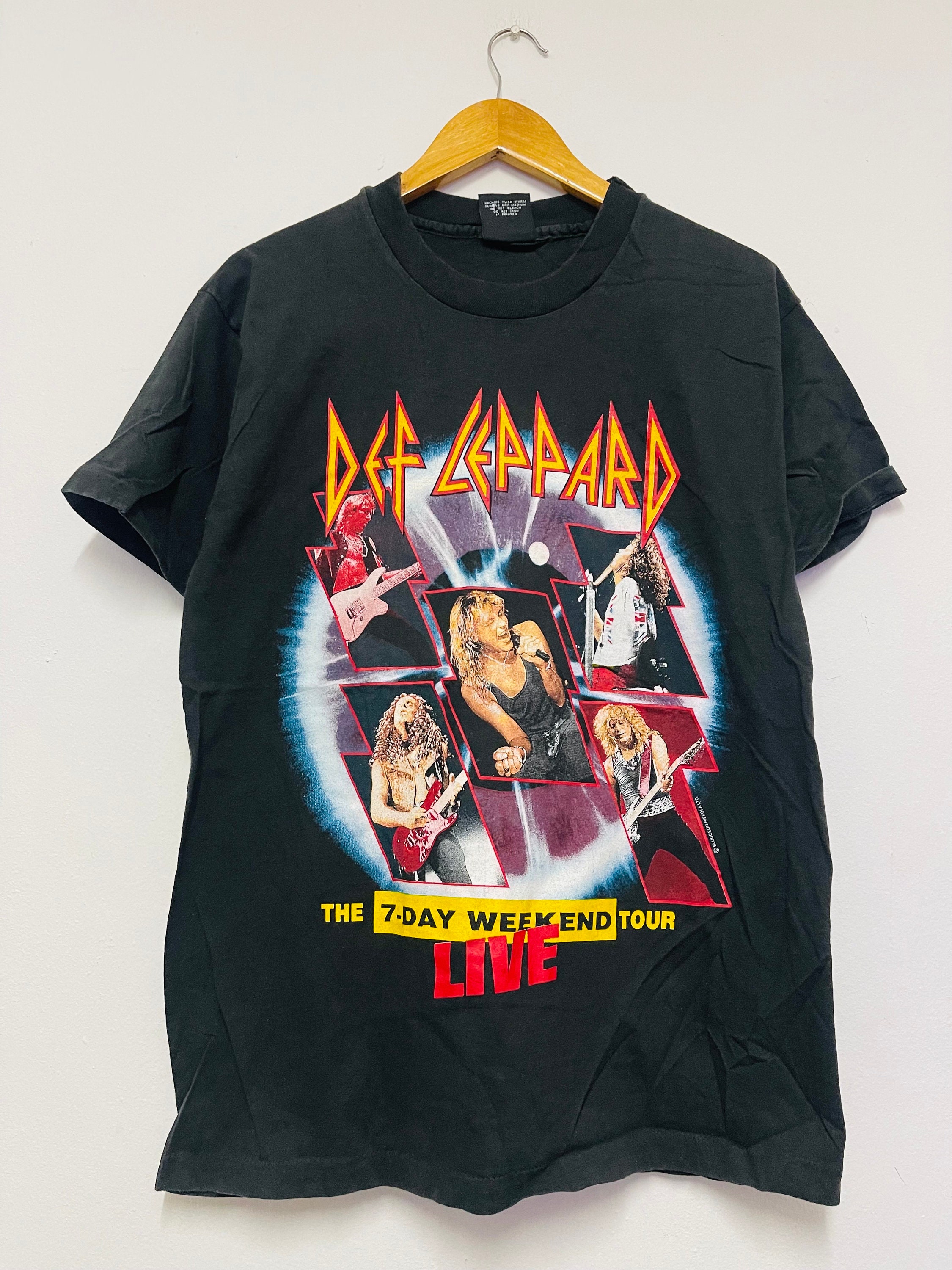 Def Leppard The7-DayWeekend Tour Live T 【公式通販】