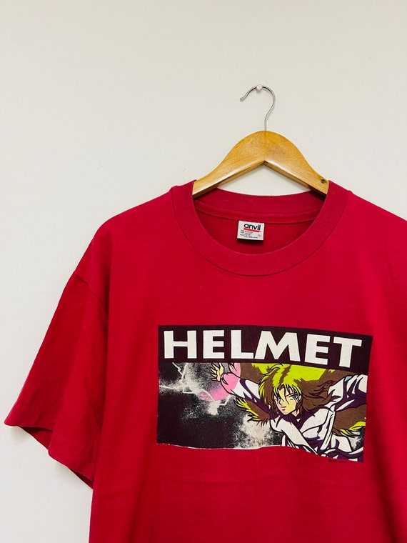 希少 90s Vintage Helmet Tシャツ ONEITA サイズL