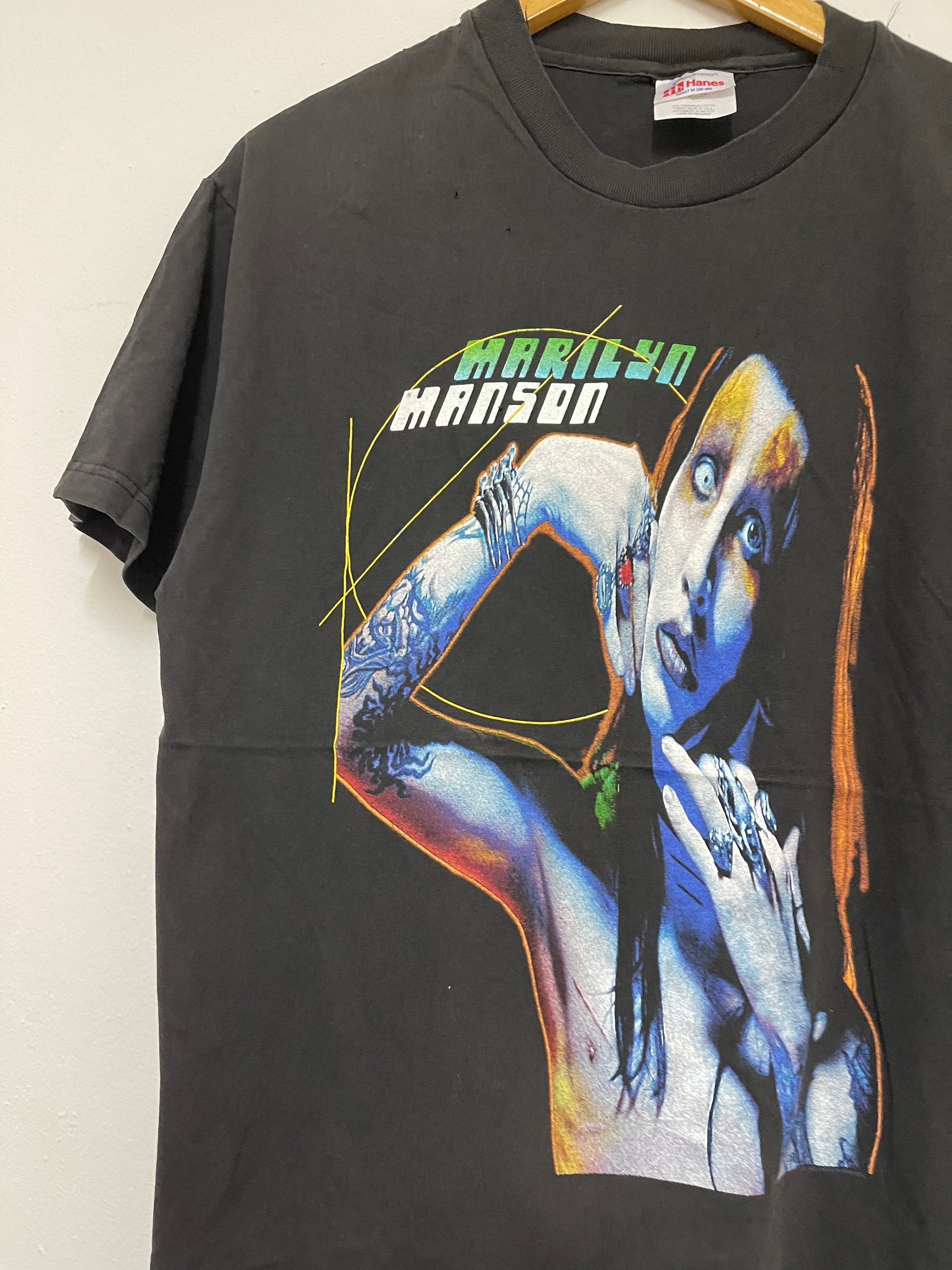 Vintage 90s Marilyn Manson 1998 T-shirt / Band / Industrial Rock