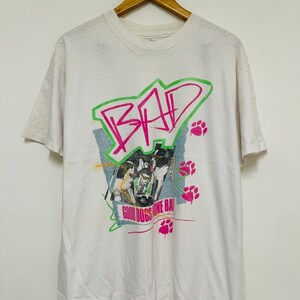 Vintage 90’s Big Dogs Clothing T-Shirt / Modern Streetwear / Spell Out / Photoprints / Rare / White / XL