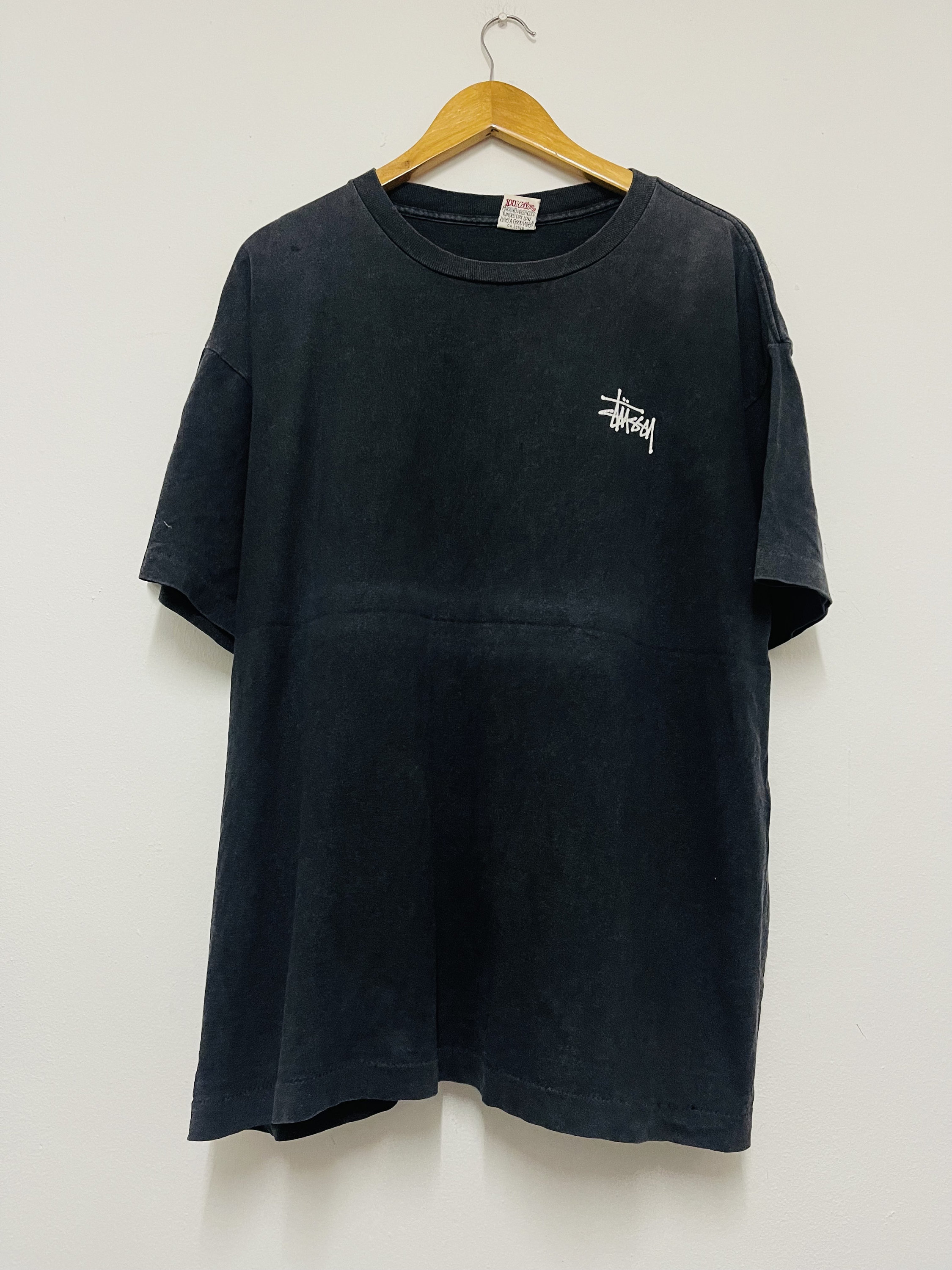 Vintage 90s Stussy “ Old Skool T-shirt / Modern Streetwear