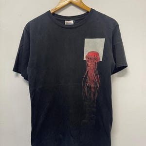 Vintage Y2K Interpol: Jellyfish Antics 2004 T-shirt / Sällsynt / Post Punk Revival / Indie Rockmusik / Rock T-shirt / Svart / S