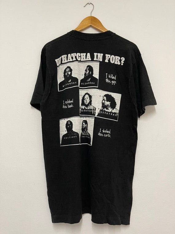 Vintage 90s Jay Adams Skater Mugshoot Photography T-shirt / 90s
