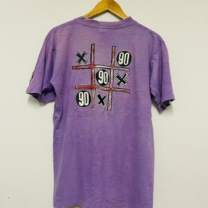 Vintage 90s Kevin Staab “ Ninety Skateboarding T-Shirt / Skate Surf / Streetwear / 90s skateboards / Purple / L