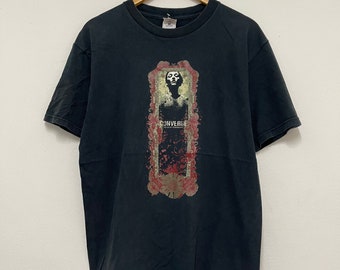 Vintage Y2K Converge Band „Jane Doe 2001 Metalcore Musikband T-Shirt / Selten / Post Hardcore / Streetwear / Schwarz / L