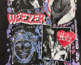 Vintage 90s Twisted Christmas 1994 “ Hole Dinosour Jr Rock T-shirt